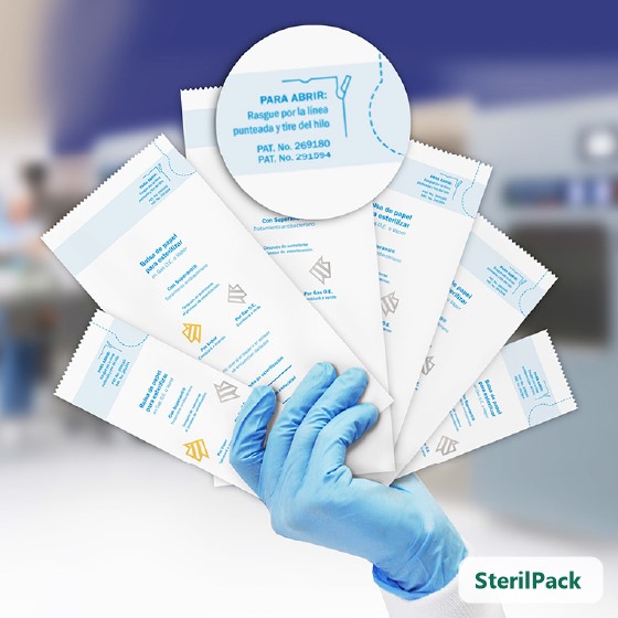 Bolsas de papel kraft grado medico
